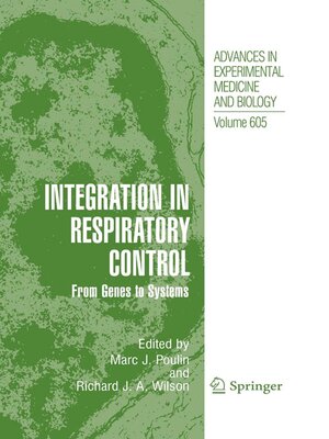 cover image of Integration in Respiratory Control